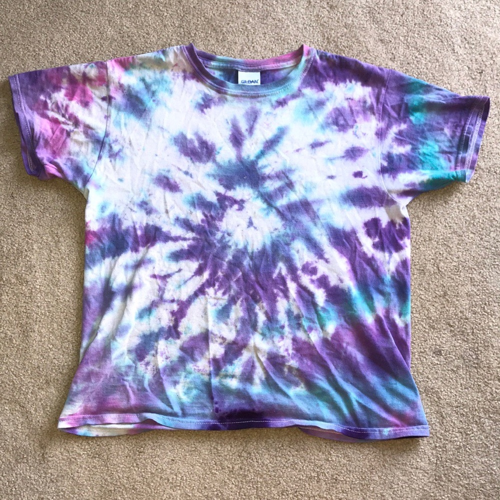 Kids tye dye shirt
